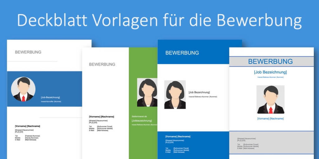 Deckblatt Bewerbung Vorlagen Gratis Word Vorlage Vorla Ch