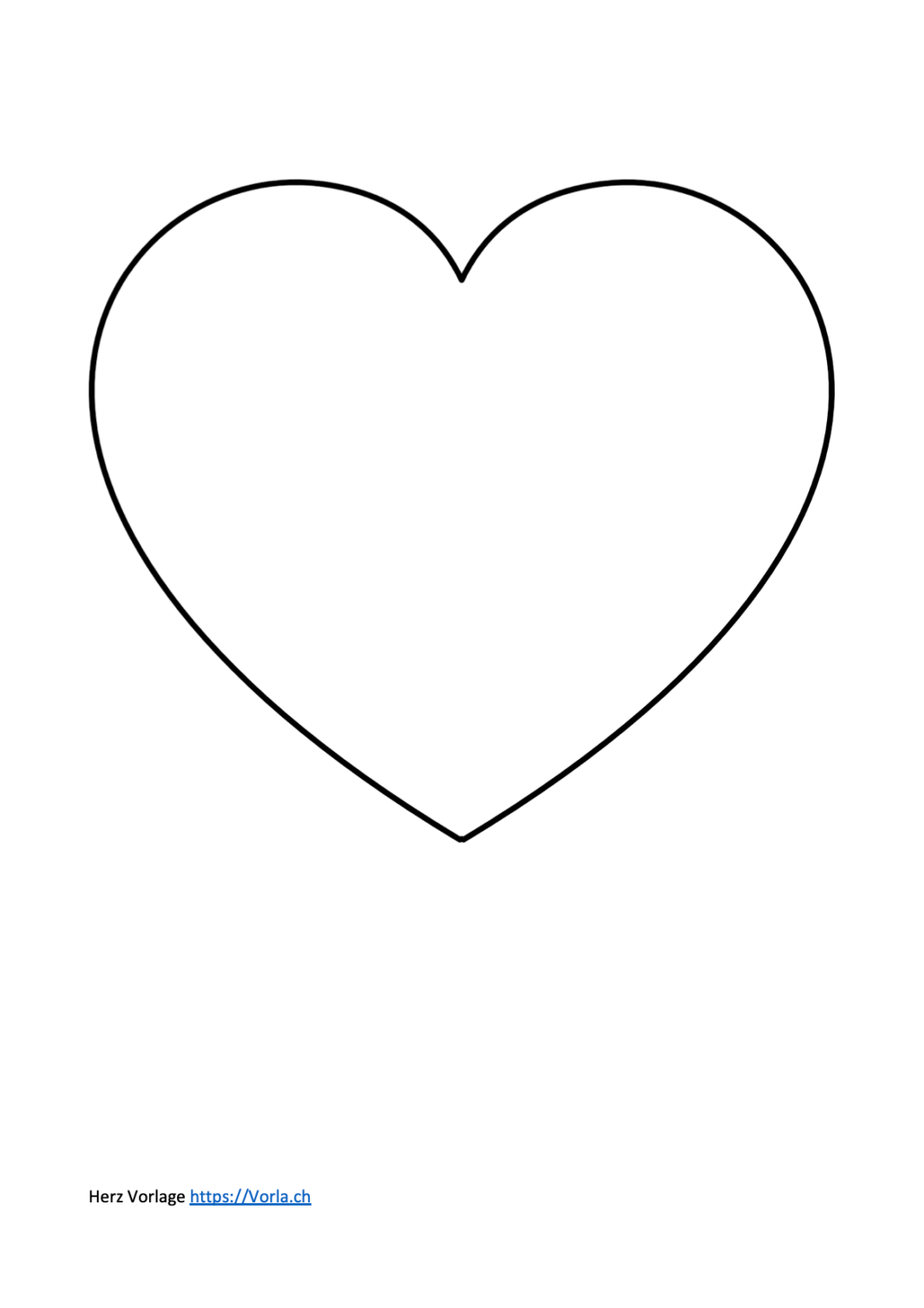 Herz Vorlage Herz Vorlage Symbol Der Liebe Zum Ausdrucken Vorla Ch | My