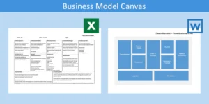 Business Model Canvas Vorlage Header