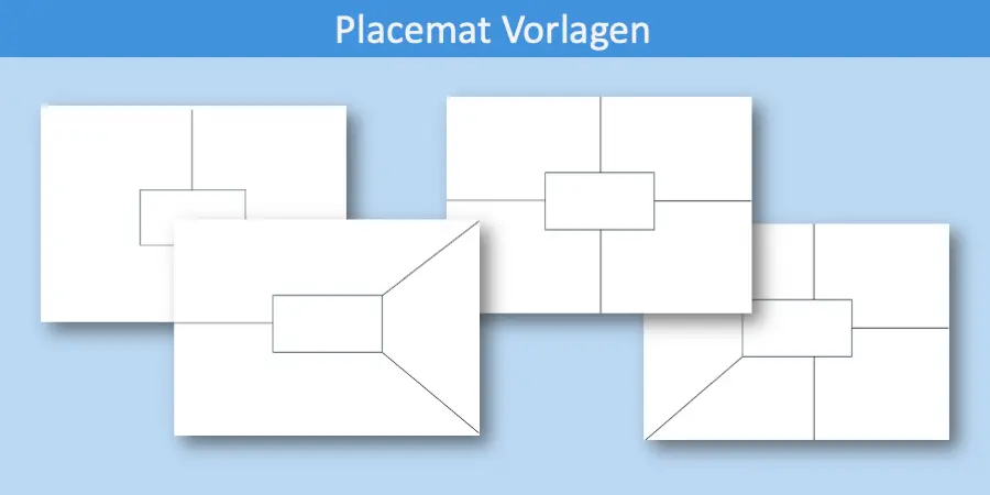 Placemat Vorlagen zum Ausdrucken