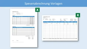 Spesenabrechnung Vorlage