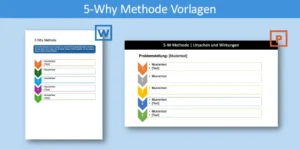 5-Why-Methode Vorlagen