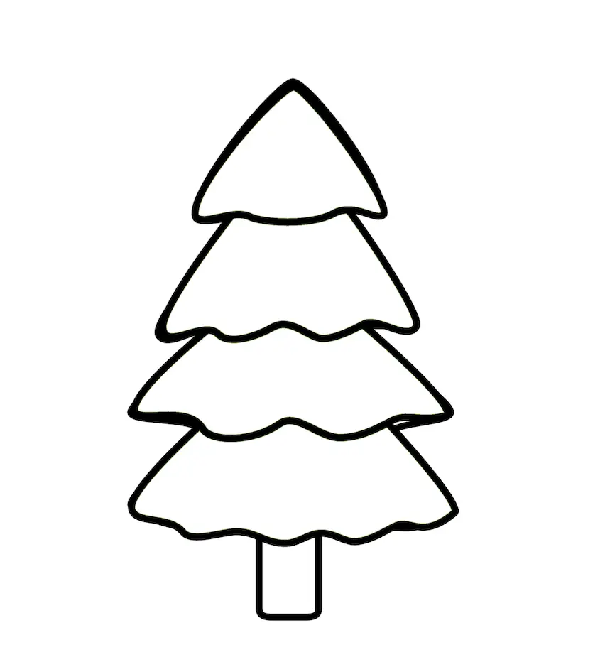 Tannenbaum Vorlage