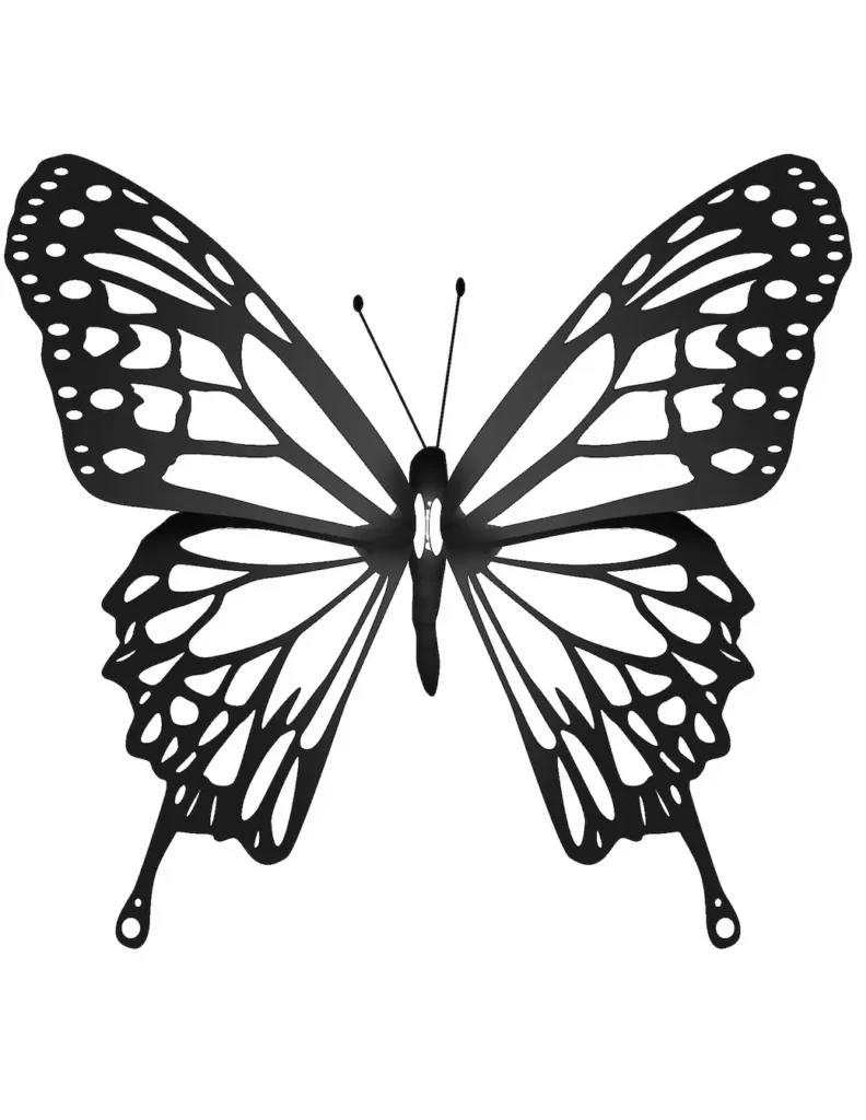 Schmetterling Vorlage Zum Ausdrucken Und Basteln Schmetterling Vorlage Zum Ausdrucken Und Basteln